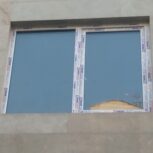 درب وپنجره دوجداره upvc وتوری پلیسه