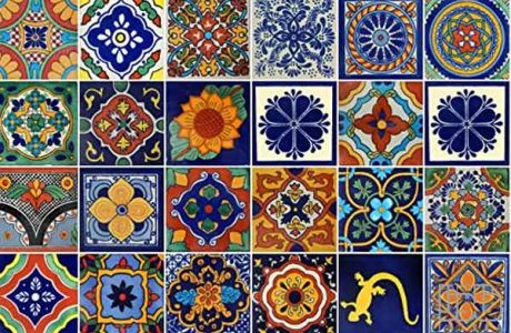 طرح‌های مختلف و نقوش هنری در کاشی و سرامیک ایرانی
