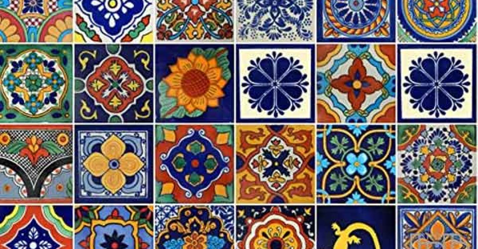 طرح‌های مختلف و نقوش هنری در کاشی و سرامیک ایرانی